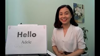 HELLO (ADELE) Học tiếng Anh qua bài hát| Thảo Kiara