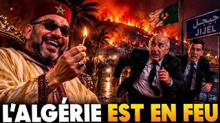 Incendies meurtriers à Jijel en Algérie après la visite de Sánchez et la crise de Ceuta !