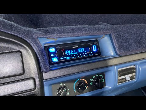 OBS Ford Aftermarket Radio & Speakers Install (Including Trim Removal)