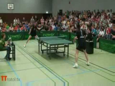 Tischtennis Enzborn Cup 2008!! Stars wie Karakasevic Korbel Waldner Persson Roßkopf.... Finale!!