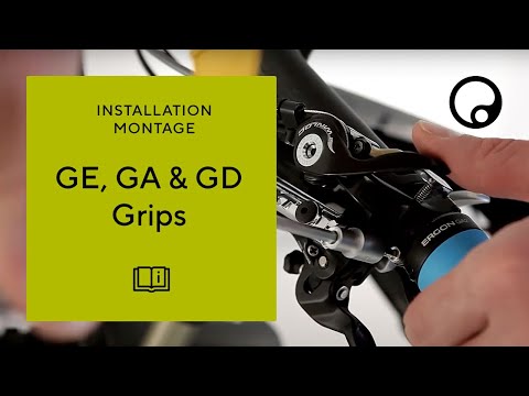 How to mount Ergon Gravity Grips - GE1, GA2 and GD1
