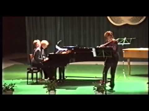 Eldin Burton: Sonatina for Flute and Piano, Laura Levai Aksin,flute; Iris Kobal,piano