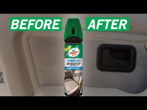 Upholstery Cleaning with Power Out! Upholstery Cleaner & Protector | Turtle Wax