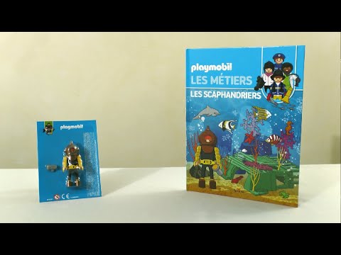 Unboxing Playmobil : Les scaphandriers (2020) – Les métiers par Altaya #11
