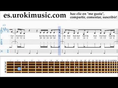 Tutorial de Mandolina Silvestre Dangond Nicky Jam - Cásate Conmigo Clases Notas Parte#2 um-i927