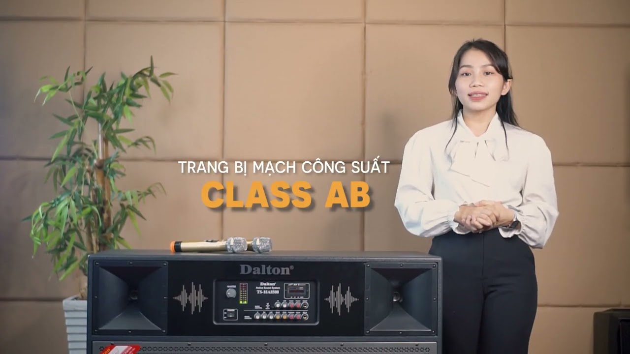 video Loa Kéo Dalton TS-18A8500 Chính Hãng 0