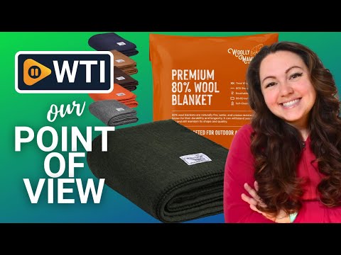 Woolly Mammoth Merino Wool Blanket - Large 66"" x 90 - WTI product video review