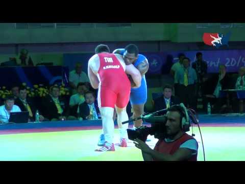 130 KG Finals - Riza Kayaalp (TUR) vs Mijain Lopez (CUB)