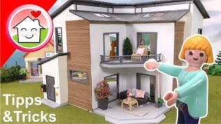 Playmobil Familie Hauser - modernes Wohnhaus Tipps und Tricks - Pimp my PLAYMOBIL