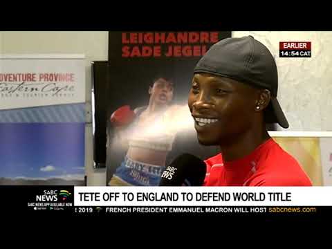 WBO Champion Zolani Tete to defend his title in England