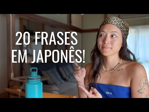 JAPONÊS PARA INICIANTES | Frases pra quem mora ou vai viajar para o Japão
