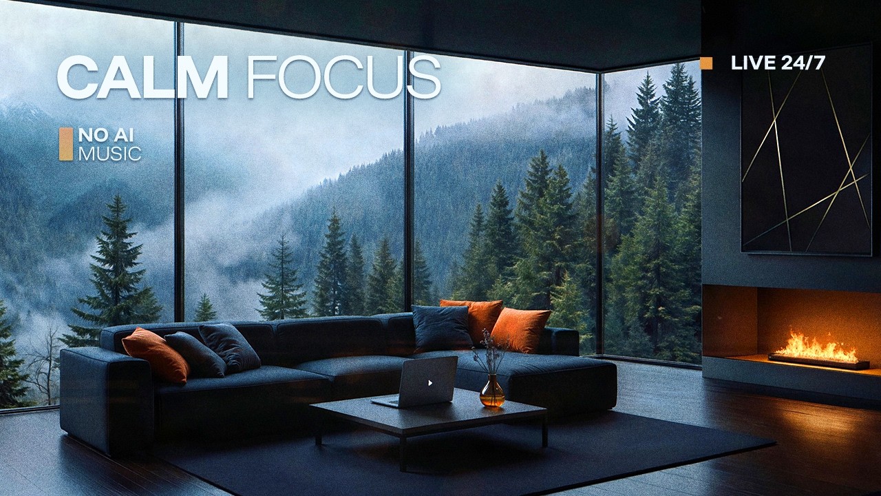 Find Your Calm — 24/7 Focus Music for Work & Relaxation | No AI Music