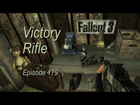 Victory Rifle FALLOUT 3 ep179 (Jalbert Brothers, sniper shack, Keller transcript 4, Jitters) PC