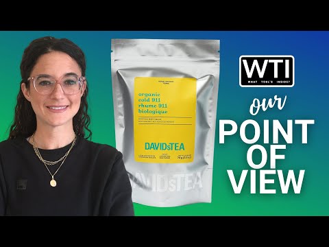 DAVIDsTEA Organic Cold Loose Leaf Tea - WTI product video review