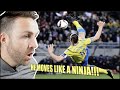 COACH REACTS (FIRST TIME) to Zlatan Ibrahimovic CRAZIEST Skills Ever | Impossible Goals