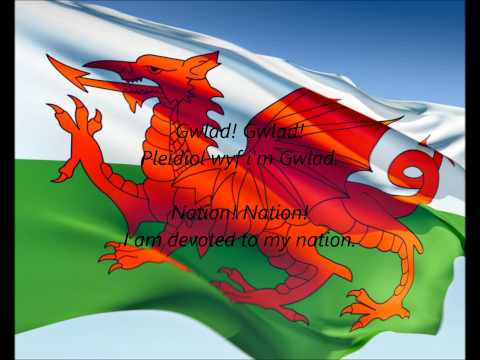 Welsh National Anthem - "Hen Wlad Fy Nhadau" (CY/EN)