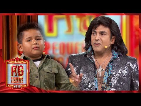Reto de piropos: Albertano contra Giovani | Pequeños Gigantes 2019