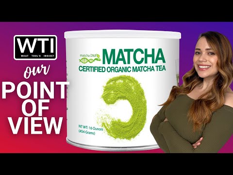 MATCHA DNA Organic Matcha Powder - WTI product video review