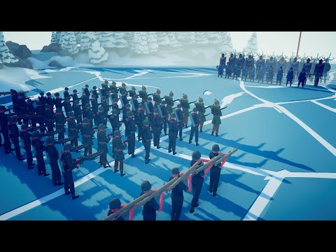 GERMAN ARMY vs VIKING SOLDIERS - Totally Accurate Battle Simulator | TABS