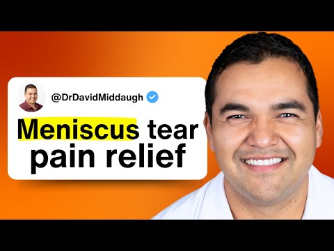 Fast Knee Pain Relief in 2 Minutes for a Meniscus Tear
