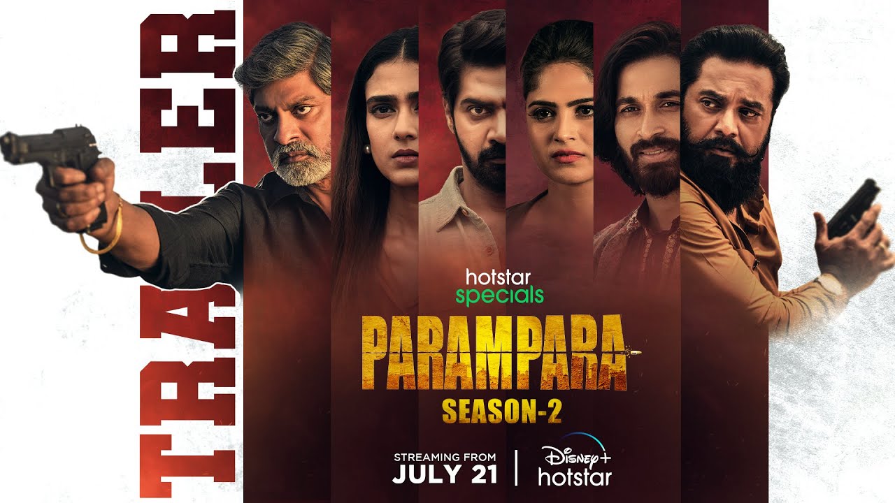 #Parampara Season 2 Trailer | Premieres on July 21| Jaggu Bhai | DisneyPlus Hotstar Telugu