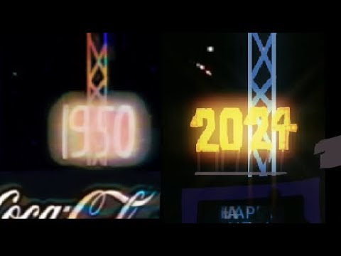 Every New Year's Eve Ball Drop (1950-2024) Animation