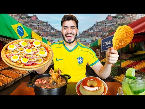 Trying STREET FOOD in BRAZIL 🇧🇷