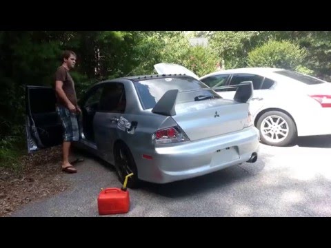 Evo 8 first start after 5 years!!!