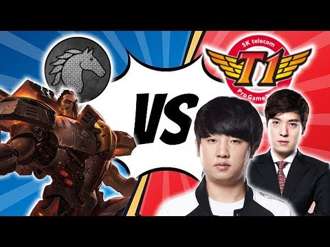 SteelHorse vs SKT Khan full game