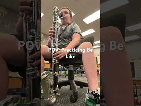 When Bass Clarinet Players Are Addicted To Pharrell Williams…