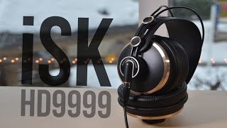 Video thumbnail for iSK HD9999 Studio Headphones Review by Andy Huang