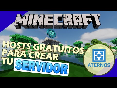 HOSTS GRATUITOS para crear tu SERVIDOR de Minecraft - ATERNOS