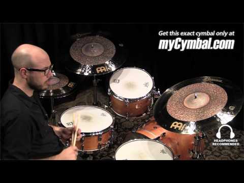 Meinl 15" Byzance Dual Hi Hat Cymbals - Played by Gabriel Harris (LTD-B15DUH-1082713JJ)