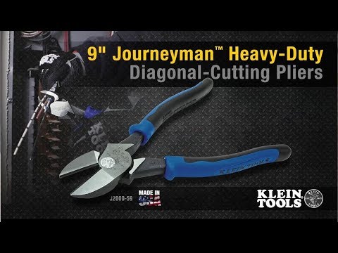9'' Journeyman™ Heavy-Duty Diagonal-Cutting Pliers