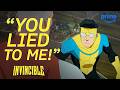 Invincible Learns Who Omni Man Really Is Invincible Clip Prime Video