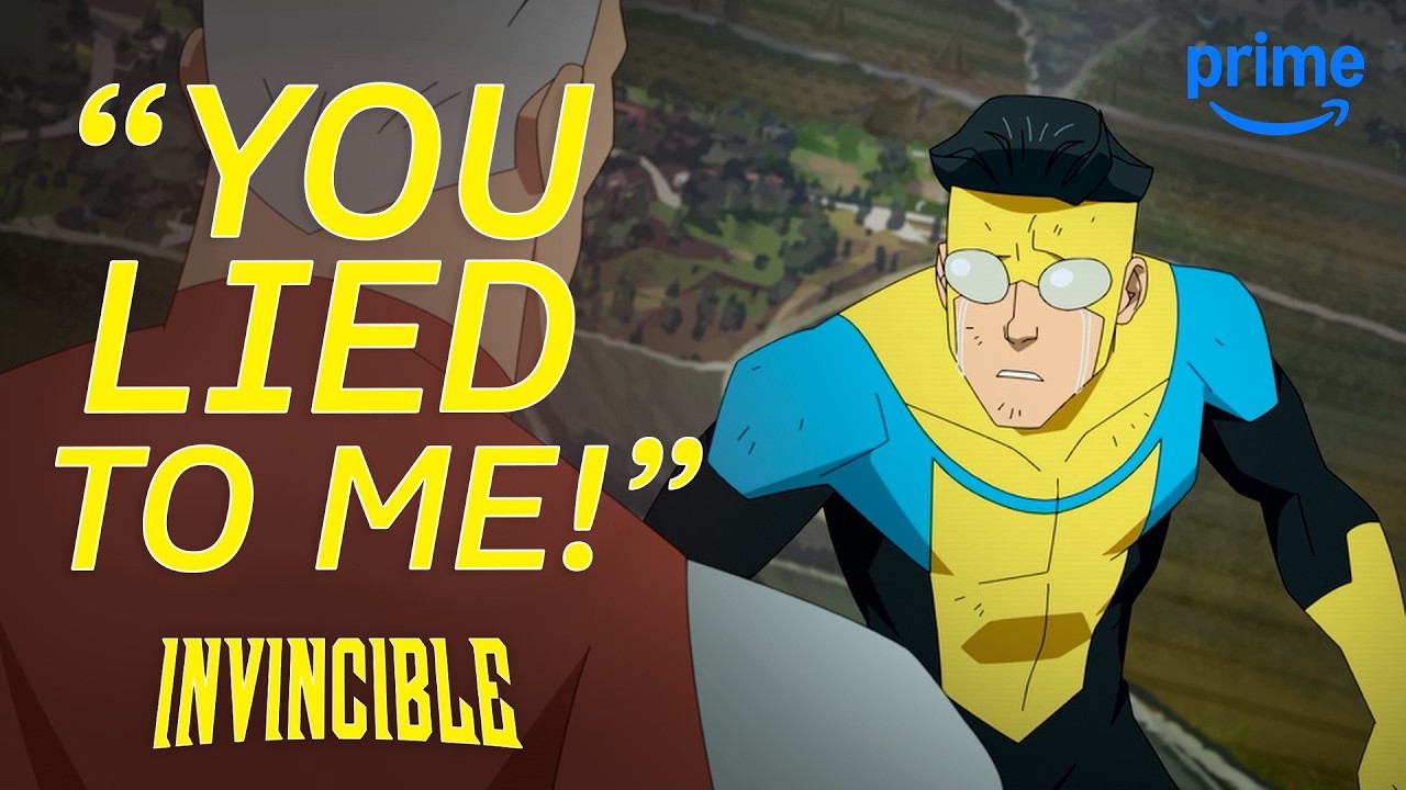 Invincible Learns Who Omni-Man Really Is | Invincible | Clip | Prime Video