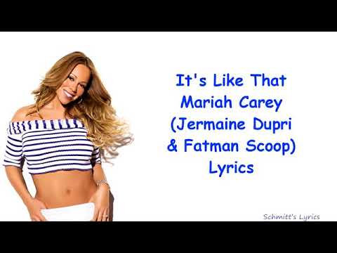 Mariah Carey - It's Like That (lyric song)