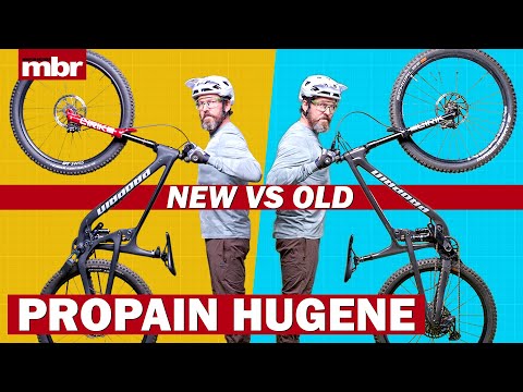 Old vs new: Propain’s Hugene trail bike gets a major update