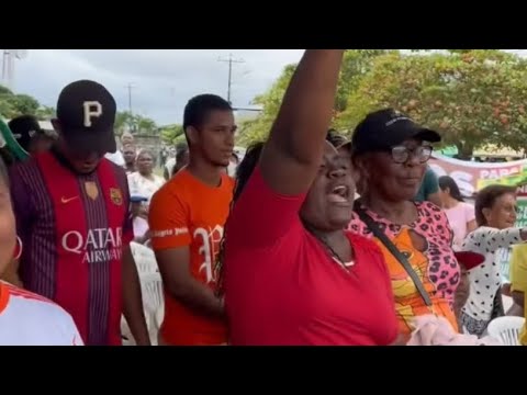 #Esmeraldas | Lo que no se vio en la Inauguración del proyecto de mejoramiento vial en Eloy Alfaro