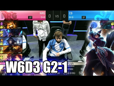 NRG eSports vs Cloud 9 | Game 1 S6 NA LCS Summer 2016 Week 6 Day 3 | NRG vs C9 G1 W6D3 1080p