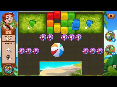 Lost Island Blast Adventure Level 1828 NO BOOSTERS - A S GAMING ✔️