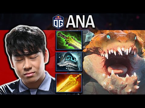 OG ANA SMURF PRIMAL BEAST WITH RADIANCE SHIVAS   DOTA 2 7 31 GAMEPLAY