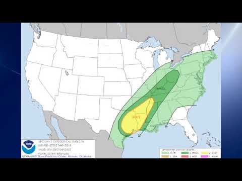 April 1, 2018, Weather Xtreme Video
