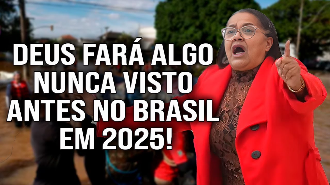 Cristina Maranhão traz uma Poderosa Profecia: Deus vai Realizar algo inédito no Brasil em 2025!