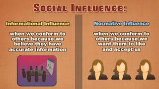 Social Influence: Conformity and the Normative Influence