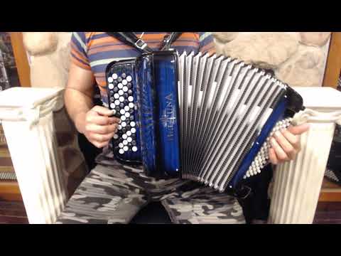 BELTSTUIIC72BLS - Blue Shadow Beltuna Studio II K Chromatic Button Accordion C MM 62 72 $4799