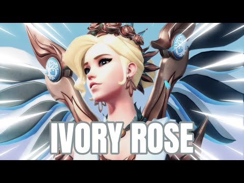 Crazy Heals & Rezzes With NEW Ivory Rose Mercy 🤍🌹Grandmaster Mercy Season 20 - Overwatch 2