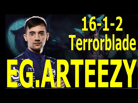 EG.Arteezy | Terrorblade | 16-1-2 | Player Perspective