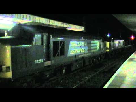 37069/37259 6k73 Sellafield - Crewe flasks 9th November 2010