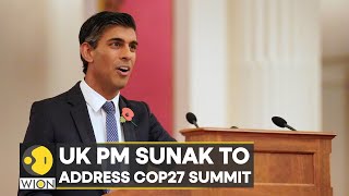UN Climate Summit: UK PM Rishi Sunak to address COP27 Summit | World English News | WION